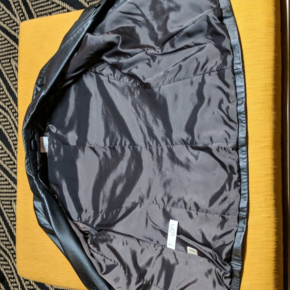 Ann Taylor LOFT leather blazer - Picture 8 of 8